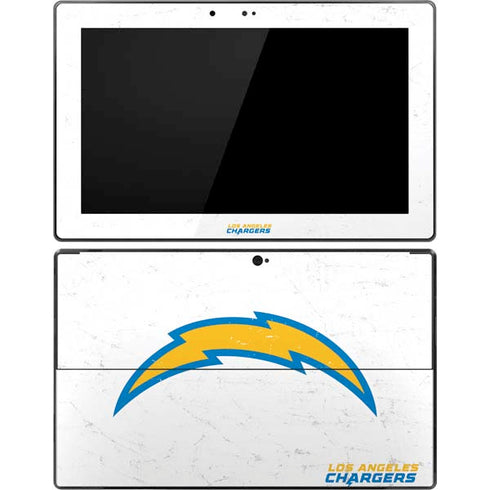 NFL Los Angeles Chargers Distressed Surface Pro Tablet Skin