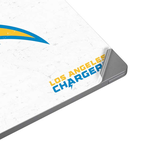 NFL Los Angeles Chargers Distressed Universal Laptop 16in (13 x 9.4in) Skin