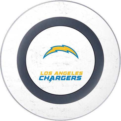 NFL Los Angeles Chargers Distressed Wireless Charger Skin