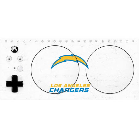 NFL Los Angeles Chargers Distressed Xbox Adaptive Controller Skin