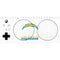 NFL Los Angeles Chargers Distressed Xbox Adaptive Controller Skin