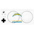 NFL Los Angeles Chargers Distressed Xbox Adaptive Controller Skin