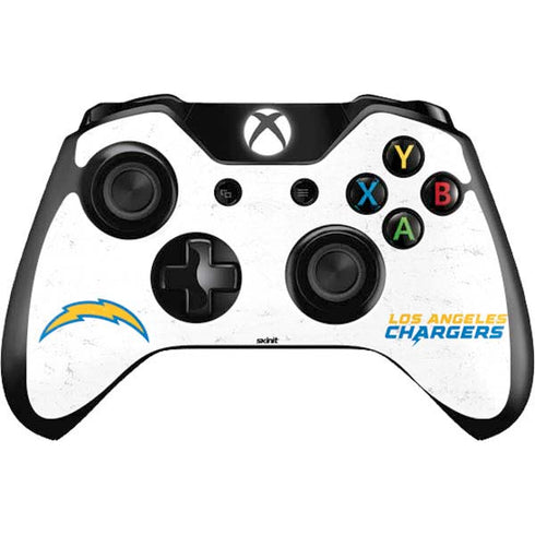 NFL Los Angeles Chargers Distressed Xbox One Controller Skin