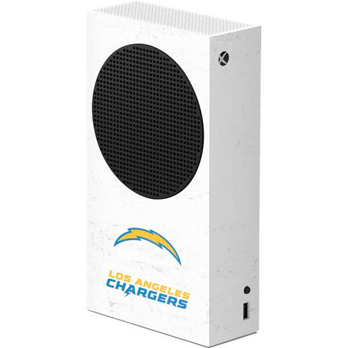 NFL Los Angeles Chargers Distressed Xbox Series S Console Skin