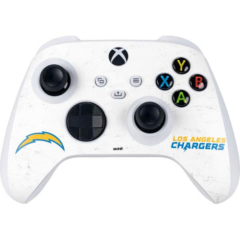 NFL Los Angeles Chargers Distressed Xbox Series S Controller Skin