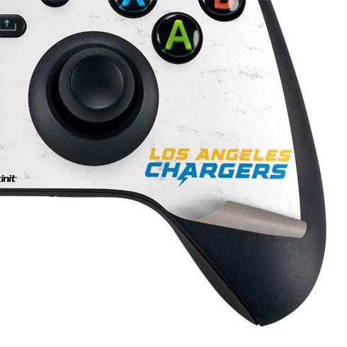 NFL Los Angeles Chargers Distressed Xbox Series X Bundle Skin