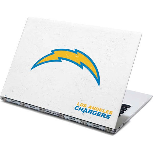NFL Los Angeles Chargers Distressed Yoga 910 2-in-1 14in Touch-Screen Skin