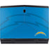 NFL Los Angeles Chargers Double Vision Dell Alienware Skin