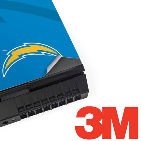 NFL Los Angeles Chargers Double Vision Dell Alienware Skin