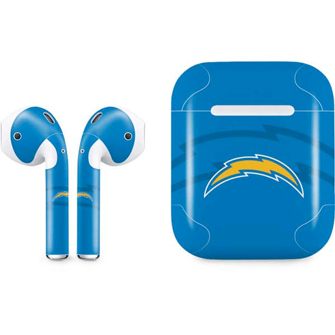 NFL Los Angeles Chargers Double Vision Apple AirPods Skin