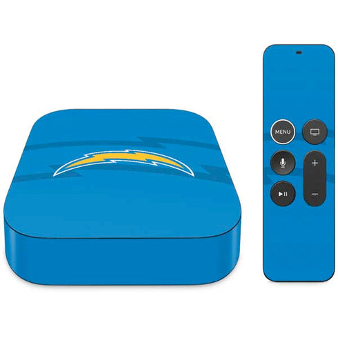 NFL Los Angeles Chargers Double Vision Apple TV Skin