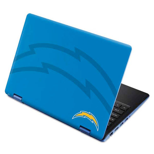 NFL Los Angeles Chargers Double Vision Aspire R11 11.6in Skin