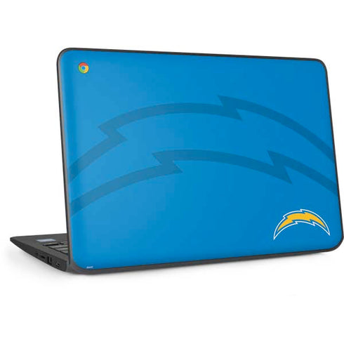 NFL Los Angeles Chargers Double Vision HP Chromebook Skin