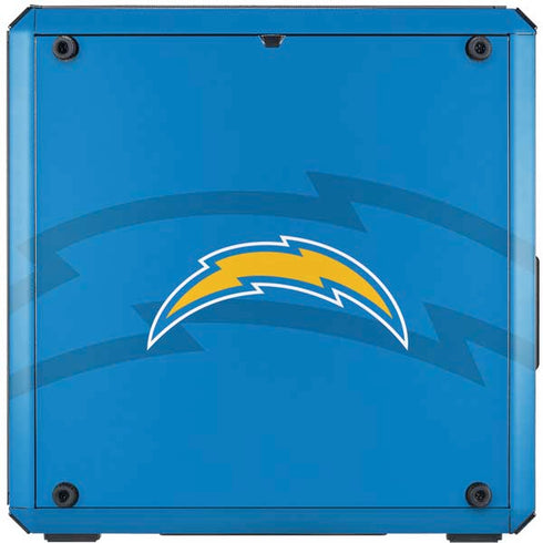 NFL Los Angeles Chargers Double Vision Cooler Master MasterBox Q300L Mini Tower Skin