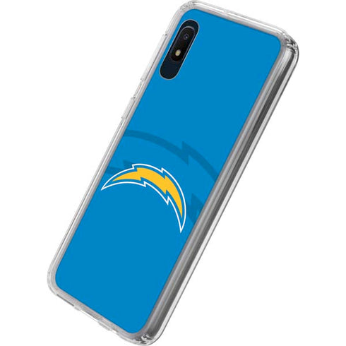 NFL Los Angeles Chargers Double Vision Galaxy A10e Clear Case