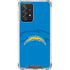 NFL Los Angeles Chargers Double Vision Galaxy A52 5G Clear Case