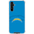 NFL Los Angeles Chargers Double Vision Galaxy A54 5G Clear Case