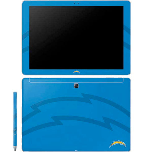 NFL Los Angeles Chargers Double Vision Galaxy Book 12in Skin