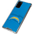 NFL Los Angeles Chargers Double Vision Galaxy Note20 5G Clear Case