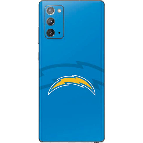 NFL Los Angeles Chargers Double Vision Galaxy Note20 5G Skin
