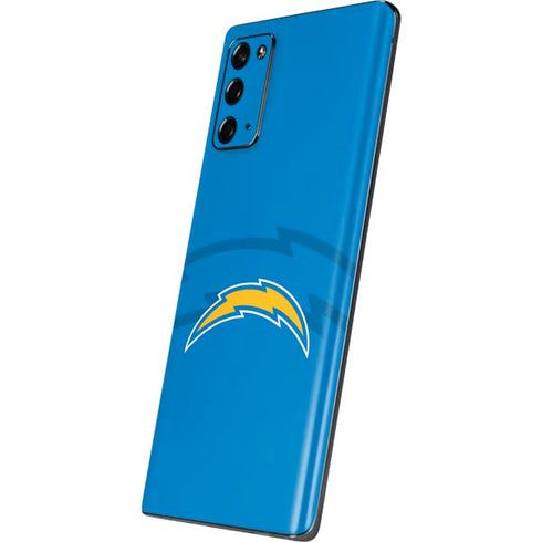 NFL Los Angeles Chargers Double Vision Galaxy Note20 5G Skin