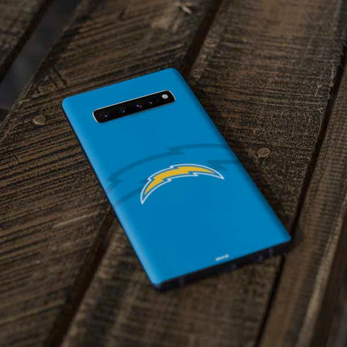 NFL Los Angeles Chargers Double Vision Galaxy S10 Skin