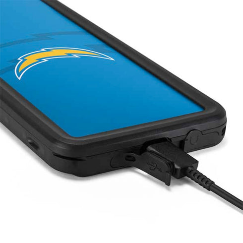 NFL Los Angeles Chargers Double Vision Galaxy S20 Plus Waterproof Case