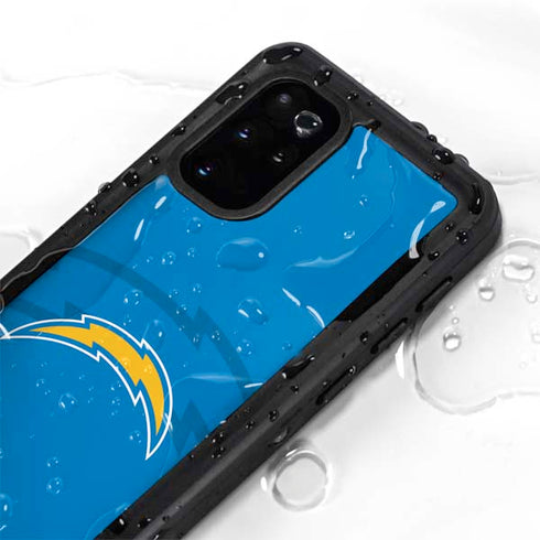 NFL Los Angeles Chargers Double Vision Galaxy S20 Plus Waterproof Case