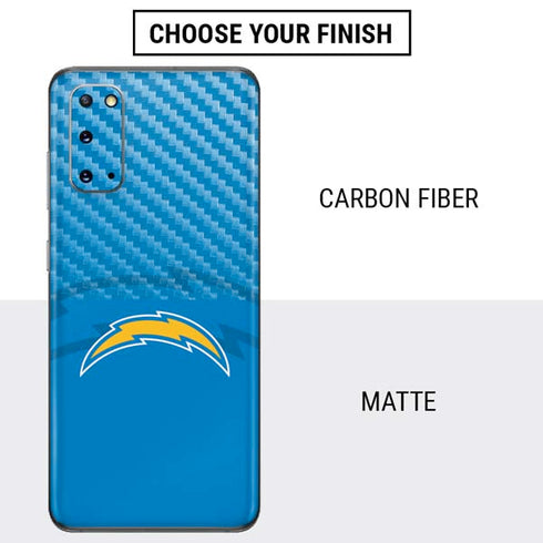 NFL Los Angeles Chargers Double Vision Galaxy S20 Skin