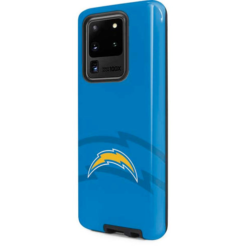 NFL Los Angeles Chargers Double Vision Galaxy S20 Ultra 5G Pro Case