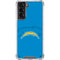 NFL Los Angeles Chargers Double Vision Galaxy S21 5G Clear Case