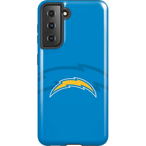 NFL Los Angeles Chargers Double Vision Galaxy S21 5G Pro Case