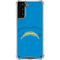 NFL Los Angeles Chargers Double Vision Galaxy S21 Plus 5G Clear Case
