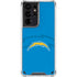NFL Los Angeles Chargers Double Vision Galaxy S21 Ultra 5G Clear Case
