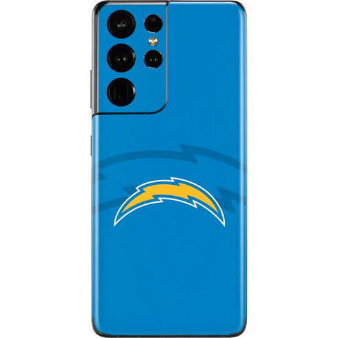 NFL Los Angeles Chargers Double Vision Galaxy S21 Ultra 5G Skin