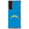 NFL Los Angeles Chargers Double Vision Galaxy S22 Clear Case