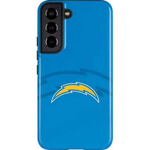 NFL Los Angeles Chargers Double Vision Galaxy S22 Pro Case