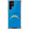 NFL Los Angeles Chargers Double Vision Galaxy S22 Ultra Clear Case
