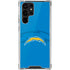 NFL Los Angeles Chargers Double Vision Galaxy S22 Ultra Clear Case
