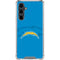 NFL Los Angeles Chargers Double Vision Galaxy S23 FE Clear Case