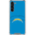 NFL Los Angeles Chargers Double Vision Galaxy S23 Plus Clear Case