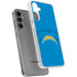 NFL Los Angeles Chargers Double Vision Galaxy S24 Plus Clear Case