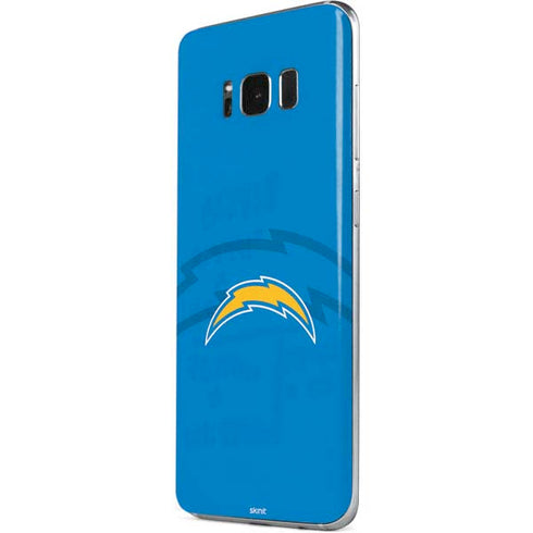 NFL Los Angeles Chargers Double Vision Galaxy S8 Skin
