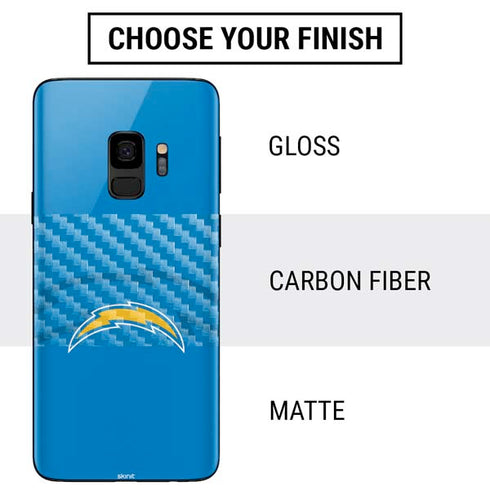 NFL Los Angeles Chargers Double Vision Galaxy S9 Skin