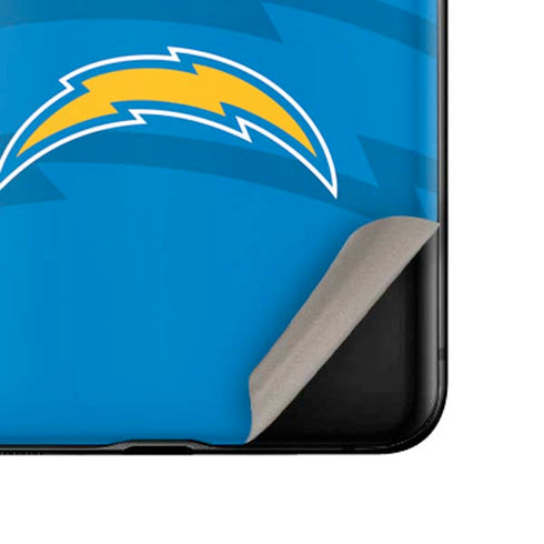 NFL Los Angeles Chargers Double Vision Galaxy Z Flip Skin