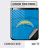 NFL Los Angeles Chargers Double Vision Galaxy Z Flip Skin