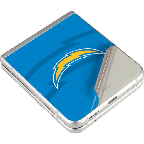 NFL Los Angeles Chargers Double Vision Galaxy Z Flip3 5G Skin