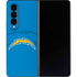 NFL Los Angeles Chargers Double Vision Galaxy Z Fold4 5G Skin