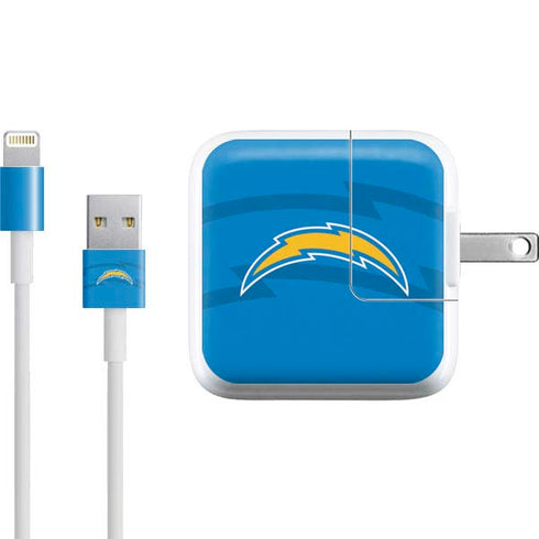 NFL Los Angeles Chargers Double Vision iPad Charger (10W USB) Skin