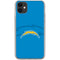 NFL Los Angeles Chargers Double Vision iPhone 11 Clear Case